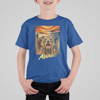 Funny Awawa Hyrax T Shirt For Kid The Scream Art Oddly Specific Meme Animal
