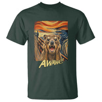 Funny Awawa Hyrax T Shirt The Scream Art Oddly Specific Meme Animal