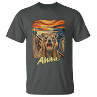 Funny Awawa Hyrax T Shirt The Scream Art Oddly Specific Meme Animal