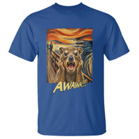 Funny Awawa Hyrax T Shirt The Scream Art Oddly Specific Meme Animal