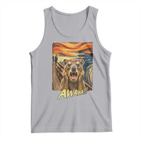 Funny Awawa Hyrax Tank Top The Scream Art Oddly Specific Meme Animal