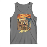 Funny Awawa Hyrax Tank Top The Scream Art Oddly Specific Meme Animal