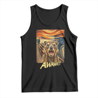 Funny Awawa Hyrax Tank Top The Scream Art Oddly Specific Meme Animal