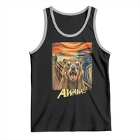 Funny Awawa Hyrax Tank Top The Scream Art Oddly Specific Meme Animal