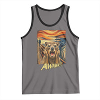 Funny Awawa Hyrax Tank Top The Scream Art Oddly Specific Meme Animal