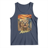 Funny Awawa Hyrax Tank Top The Scream Art Oddly Specific Meme Animal