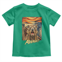 Funny Awawa Hyrax Toddler T Shirt The Scream Art Oddly Specific Meme Animal