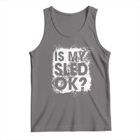 Funny Snowmobile Tank Top Is My Sled Ok Winter Sport Snowmobile Track - Wonder Print Shop
