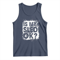 Funny Snowmobile Tank Top Is My Sled Ok Winter Sport Snowmobile Track - Wonder Print Shop