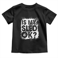 Funny Snowmobile Toddler T Shirt Is My Sled Ok Winter Sport Snowmobile Track - Wonder Print Shop