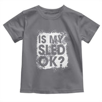 Funny Snowmobile Toddler T Shirt Is My Sled Ok Winter Sport Snowmobile Track - Wonder Print Shop