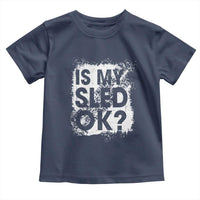 Funny Snowmobile Toddler T Shirt Is My Sled Ok Winter Sport Snowmobile Track - Wonder Print Shop