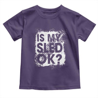 Funny Snowmobile Toddler T Shirt Is My Sled Ok Winter Sport Snowmobile Track - Wonder Print Shop
