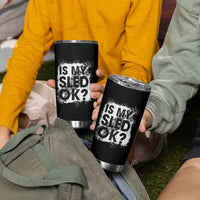 Funny Snowmobile Tumbler Cup Is My Sled Ok Winter Sport Snowmobile Track - Wonder Print Shop