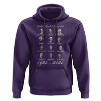 Celebrating 100 Years Of Black History Month 1926 2026 Hoodie Black Leaders