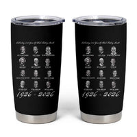 Celebrating 100 Years Of Black History Month 1926 2026 Tumbler Cup Black Leaders