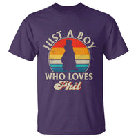 Funny Just A Boy Who Loves Phil Groundhog T Shirt Punxsy Woodchuck Day Lover - Wonder Print Shop