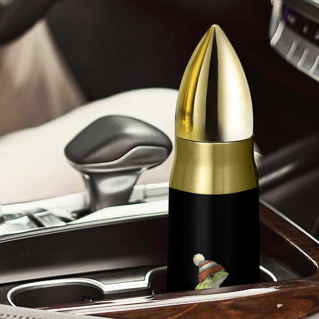 Off To Be Radical Left Scum Bullet Tumbler Funny Frog Resistance