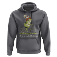Off To Be Radical Left Scum Hoodie Funny Frog Resistance