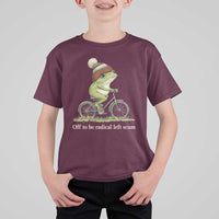 Off To Be Radical Left Scum T Shirt For Kid Funny Frog Resistance