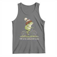 Off To Be Radical Left Scum Tank Top Funny Frog Resistance