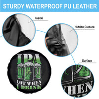 Funny St Patricks Day Beer Lover Spare Tire Cover IPA Lot When I Drink Irish Beer Drinking