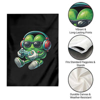 Funny Video Game Shamrock St Patricks Day Gamer Garden Flag