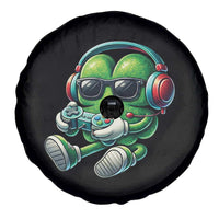 Funny Video Game Shamrock St Patricks Day Gamer Spare Tire Cover
