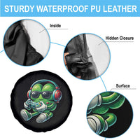 Funny Video Game Shamrock St Patricks Day Gamer Spare Tire Cover