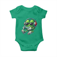 Funny Video Game Shamrock St Patricks Day Gamer Baby Onesie