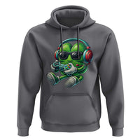 Funny Video Game Shamrock St Patricks Day Gamer Hoodie
