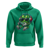 Funny Video Game Shamrock St Patricks Day Gamer Hoodie