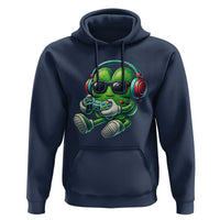 Funny Video Game Shamrock St Patricks Day Gamer Hoodie
