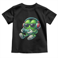 Funny Video Game Shamrock St Patricks Day Gamer Toddler T Shirt