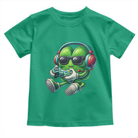 Funny Video Game Shamrock St Patricks Day Gamer Toddler T Shirt