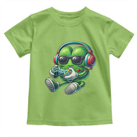 Funny Video Game Shamrock St Patricks Day Gamer Toddler T Shirt