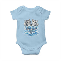 Chinga La Migra Baby Onesie Cute Cat Melting Ice Pro Immigrant