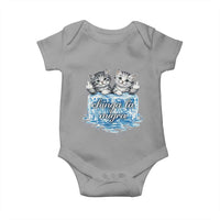 Chinga La Migra Baby Onesie Cute Cat Melting Ice Pro Immigrant