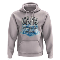 Chinga La Migra Hoodie Cute Cat Melting Ice Pro Immigrant