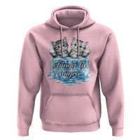 Chinga La Migra Hoodie Cute Cat Melting Ice Pro Immigrant