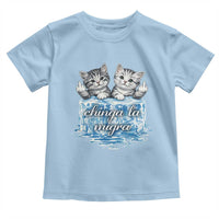 Chinga La Migra Toddler T Shirt Cute Cat Melting Ice Pro Immigrant