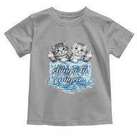 Chinga La Migra Toddler T Shirt Cute Cat Melting Ice Pro Immigrant