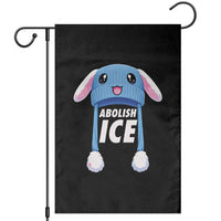 Abolish Ice Garden Flag Blue Bunny Hat Pro Immigrant Resist Minnesota