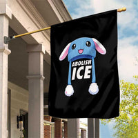 Abolish Ice Garden Flag Blue Bunny Hat Pro Immigrant Resist Minnesota