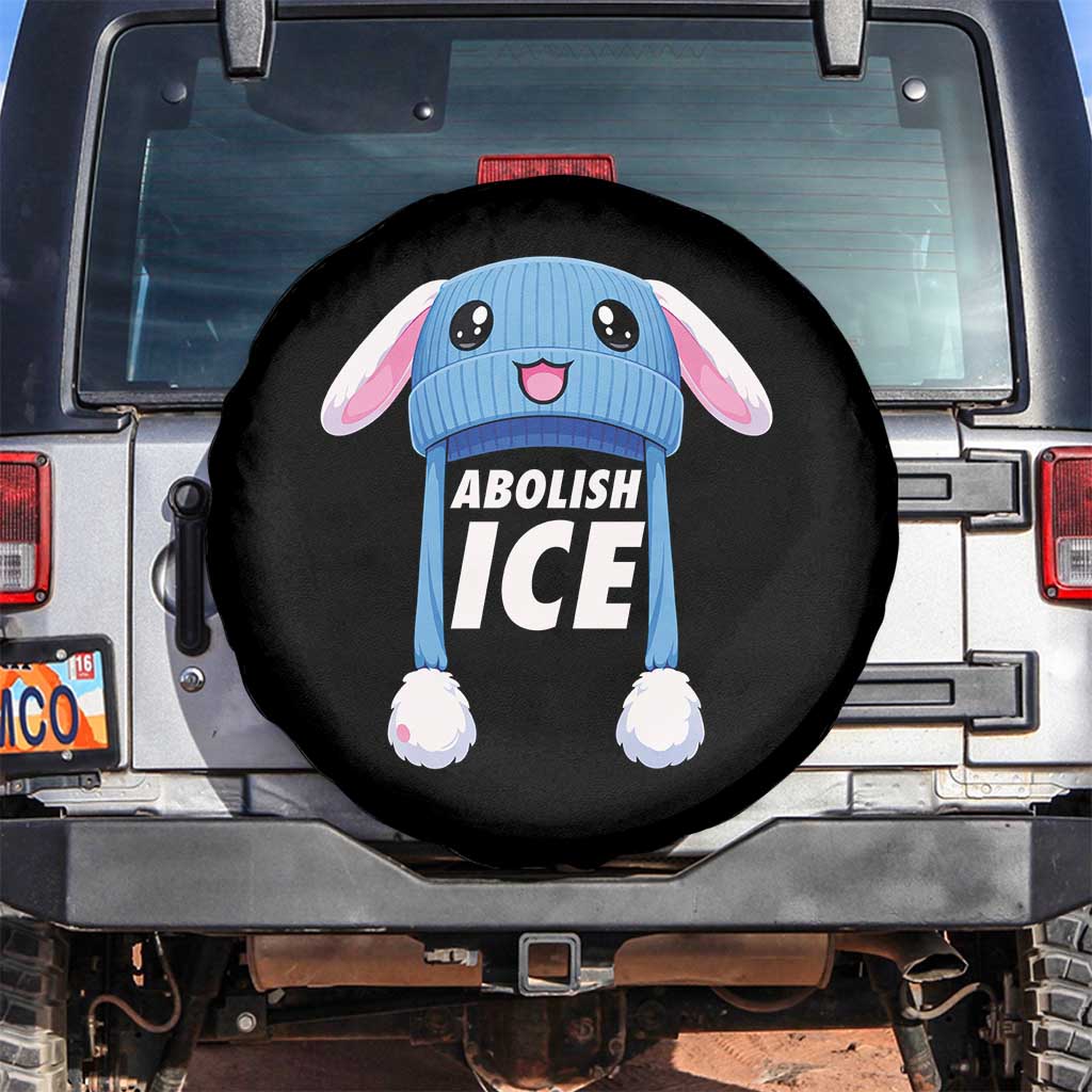 Abolish Ice Spare Tire Cover Blue Bunny Hat Pro Immigrant Resist Minnesota