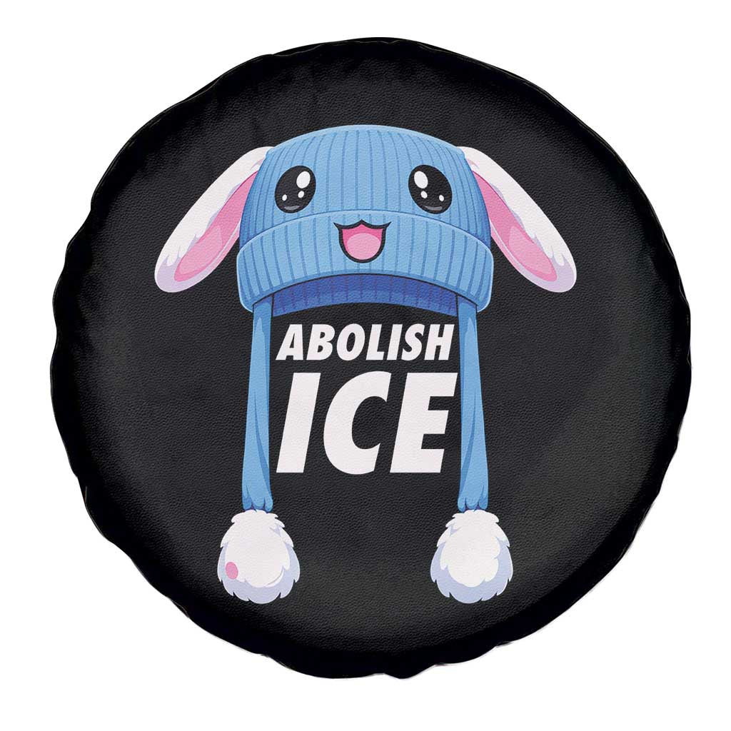 Abolish Ice Spare Tire Cover Blue Bunny Hat Pro Immigrant Resist Minnesota