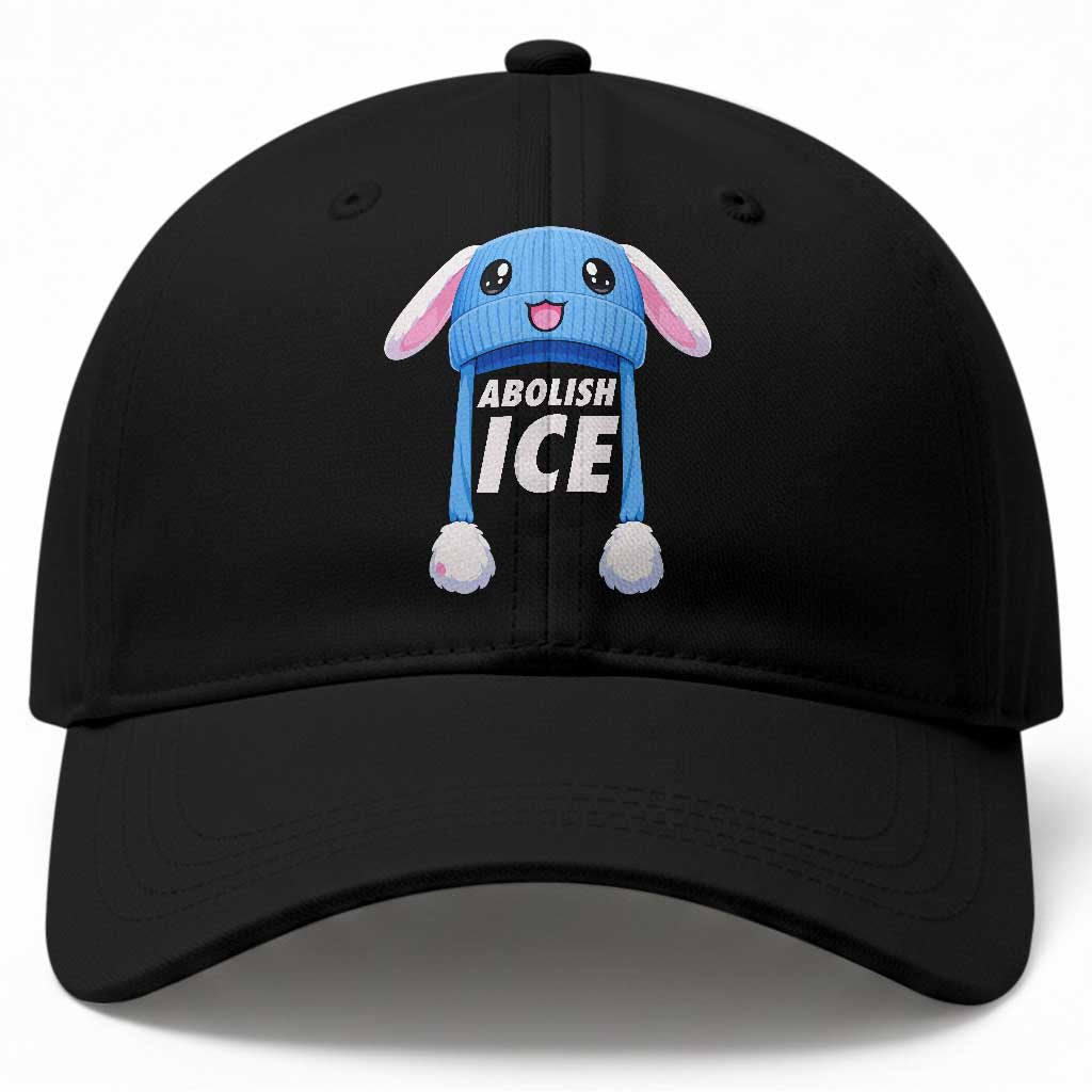 Abolish Ice Baseball Cap Blue Bunny Hat Pro Immigrant Resist Minnesota