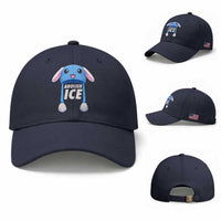 Abolish Ice Baseball Cap Blue Bunny Hat Pro Immigrant Resist Minnesota