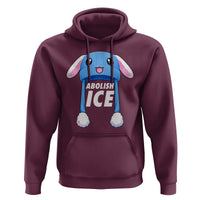 Abolish Ice Hoodie Blue Bunny Hat Pro Immigrant Resist Minnesota