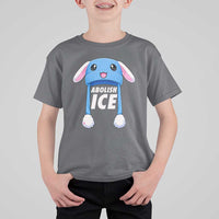 Abolish Ice T Shirt For Kid Blue Bunny Hat Pro Immigrant Resist Minnesota
